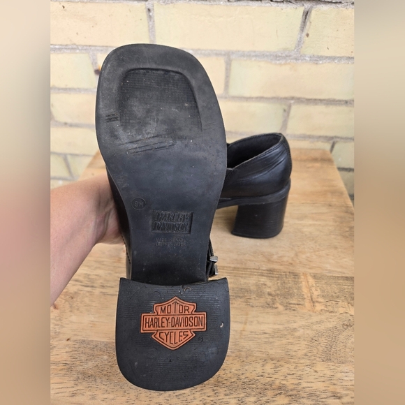 Harley Davidson Chunky Heels - Picture 8 of 12
